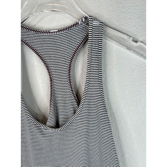 Lululemon Womens Striped Racerback Tank Top‎ Medium - Picture 3 of 13